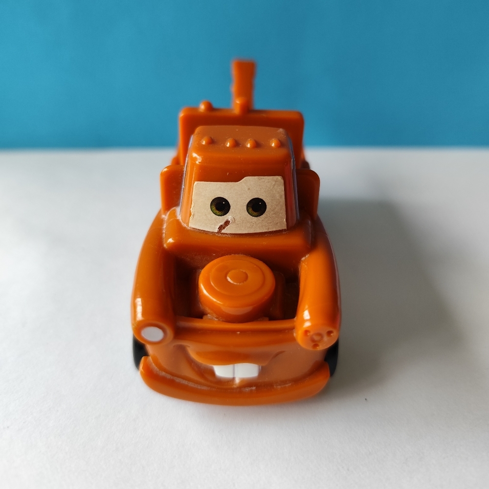 3/$20💗Disney Pixar Cars Toon Mater Tow Mater Plastic DecoPac